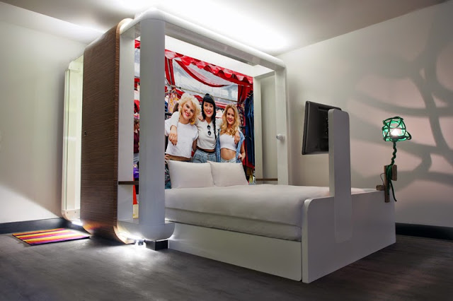 Qbic hotel london twin room Qbic hotel london twin room
