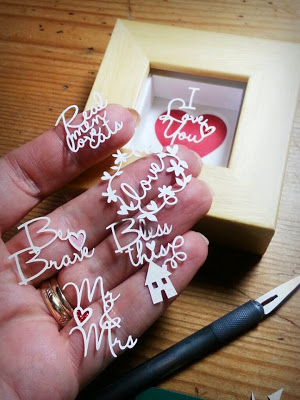 paper panda craft cuts letters
