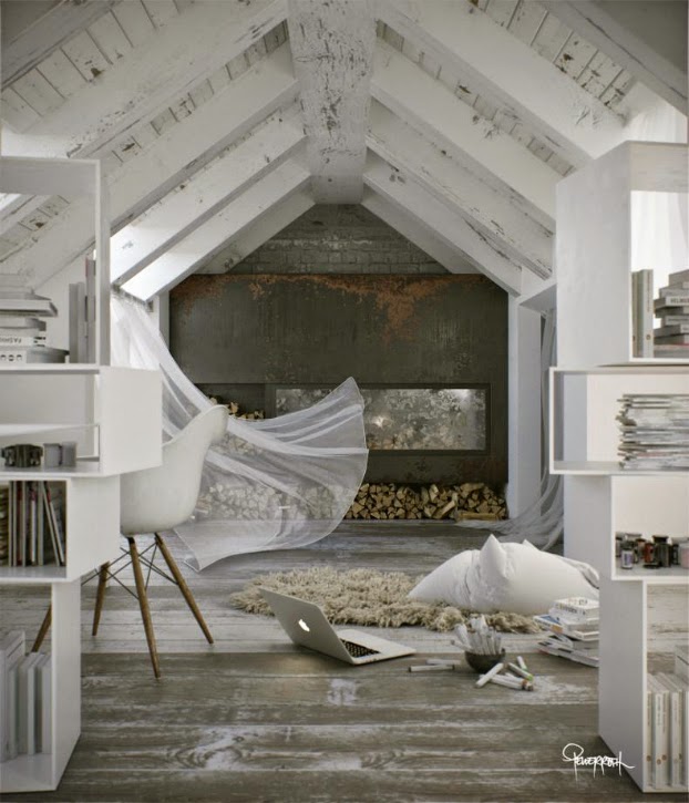white loft living space white loft living space
