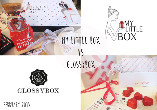 My little box vs Glossybox review which is better My little box vs glossybox February 2015 review