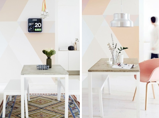 pastel paint creative walls