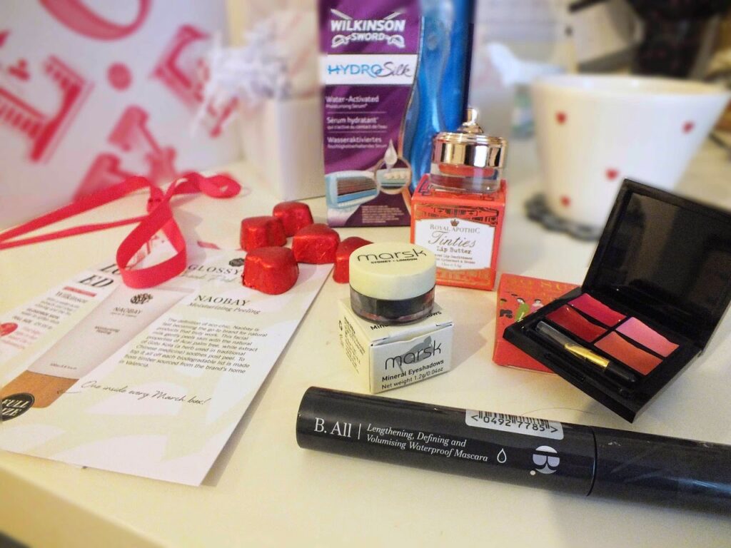 My little box vs glossybox February 2015 review My little box vs glossybox February 2015 review