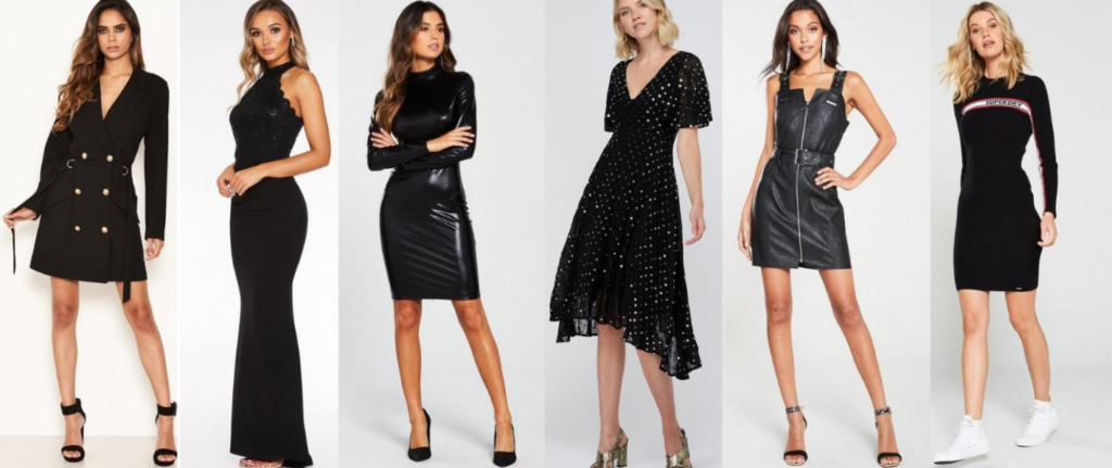 black party dress