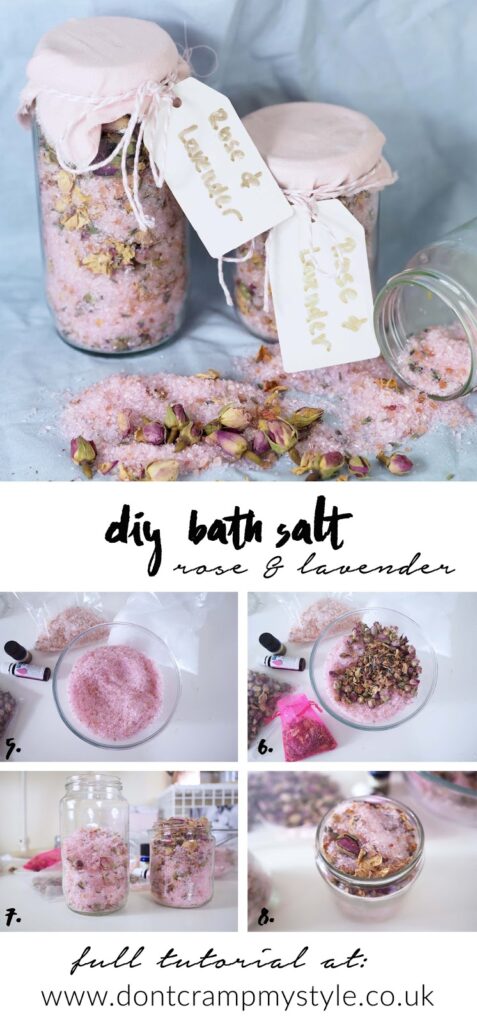 homemade bath salts