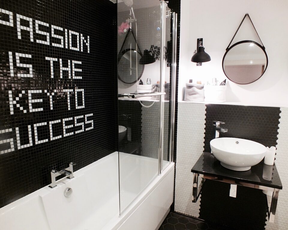 mosaic bathroom