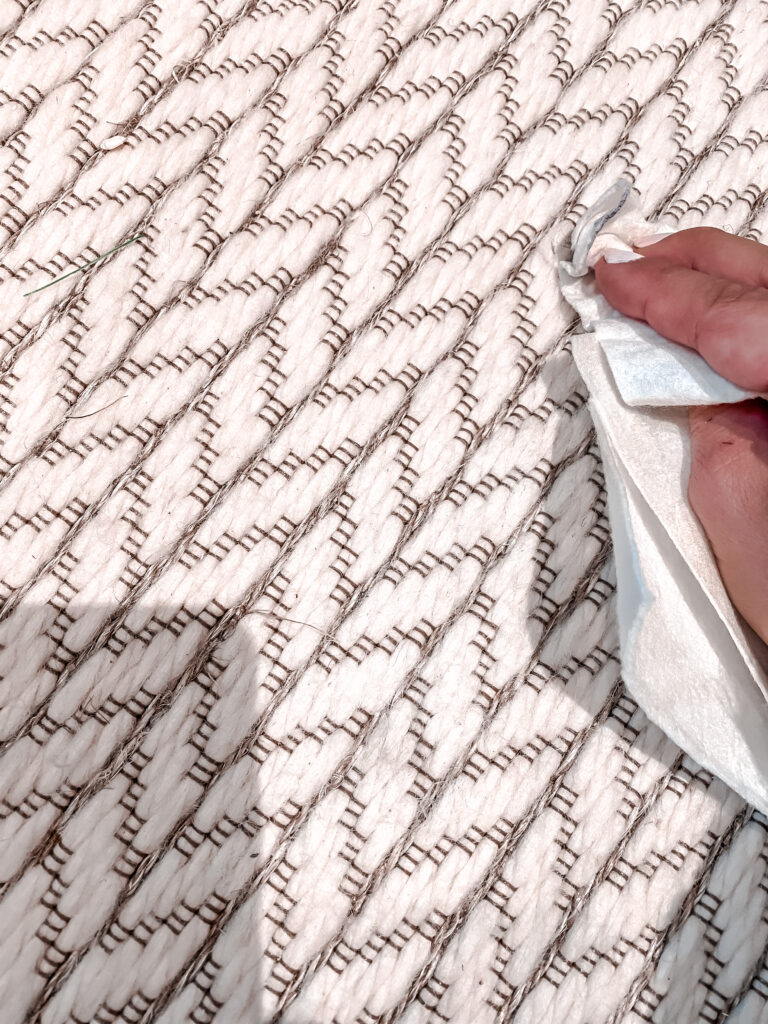 cleaning sisal rug
